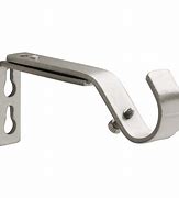 Image result for Short Projection Curtain Rod Brackets