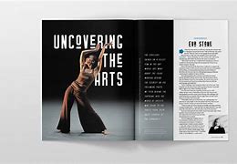Image result for Magazine About Art Layout