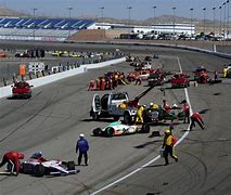 Image result for Indy Crash Split in Two