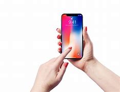 Image result for iPhone X Pics in Hand