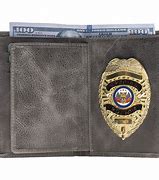 Image result for Police Badge Tall Wallet