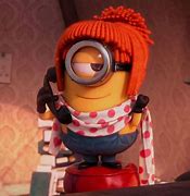 Image result for Minion with Glasses and Red Hair