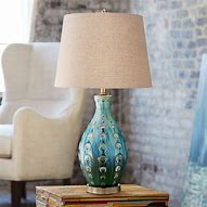 Image result for Teal Ceramic Table Lamps