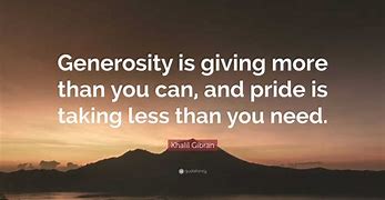 Image result for Quotes About Being Generous