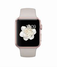 Image result for Rose Gold Apple Watch with Stone Band