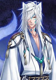 Image result for Anime Fox Boy with White Hair