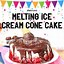 Image result for Ice Cream Cone Cake
