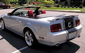 Image result for black mustang 2006 convertible