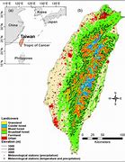 Image result for Taiwan Climate Map