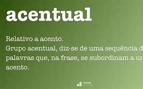 Image result for acentual