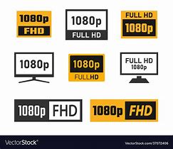 Image result for Full HD 1080P Icon