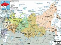 Image result for Russia Geopolitical Map