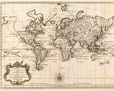 Image result for Old-Fashioned World Map