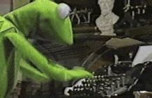 Image result for Angry Typing Meme Kermit