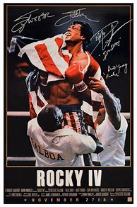 Image result for Rocky IV Ivan Drago Poster