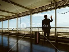 Image result for Waving Goodbye at an Airport