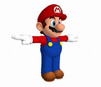Image result for Mario T-Pose Meme