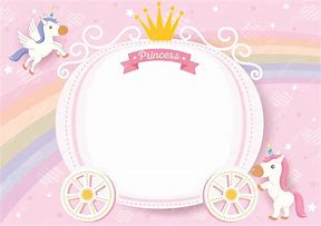 Image result for Unicorn Circle Border Vector