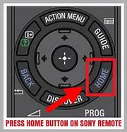 Image result for Home Button Sony TV
