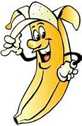 Image result for Smiling Banana Clip Art
