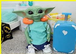 Image result for Baby Yoda Suitcase
