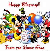 Image result for Happy Birthday Disney Adult
