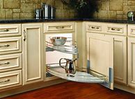 Image result for Corner Kitchen Cabinets