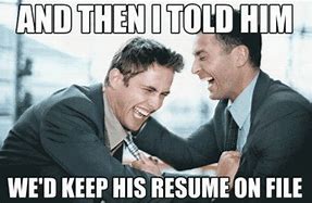 Image result for Amazing Resume Meme
