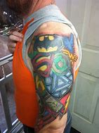 Image result for Superhero Tattoo Designs