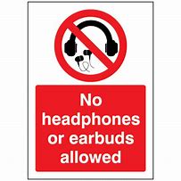 Image result for No Headphones