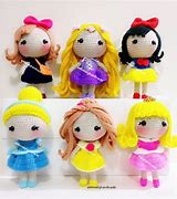 Image result for Disney Princess Crochet Dolls