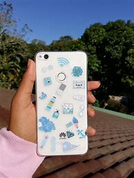 Image result for Blue Phone Case Stickers