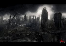 Image result for Giant Demon Destroying City