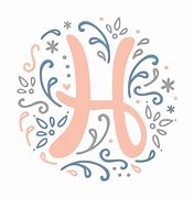 Image result for Cute Letter H Designs