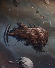 Image result for Sci-Fi Space Ship Concept Art