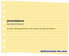 Image result for jeronimiano