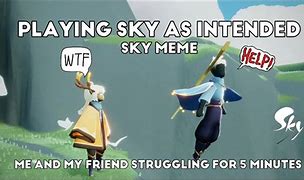 Image result for Game Sky Meme