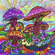 Image result for Trippy Mushroom Art