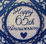 Image result for 65th Anniversary Card Template