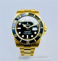 Image result for Gold Rolex Submariner Watch