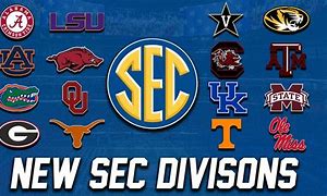 Image result for SEC Divisions Football