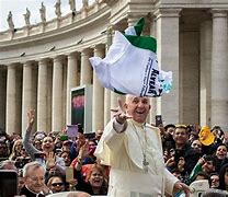 Image result for Pope Francis White Flag