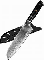 Image result for Copper Damascus Kitchen Knife