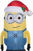 Image result for Dave with Stocking Minion Inflatable