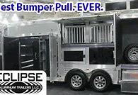 Image result for Bumper Pull Horse Trailer