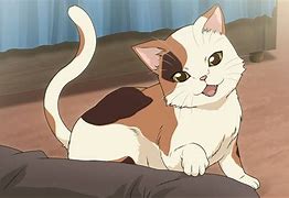 Image result for Cute Calico Cat Anime
