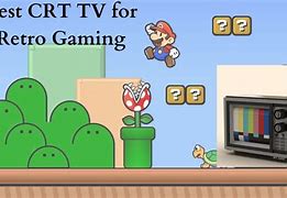 Image result for Sharp CRT TV Retro Gaming