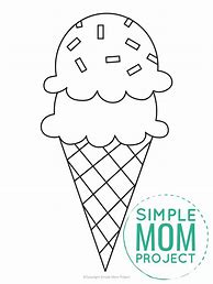 Image result for Printable Ice Cream Pictures for Kids