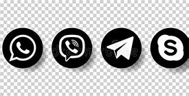 Image result for Whats App Viber Telegram Logo