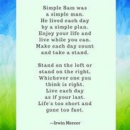 Image result for Simple Poems About Life